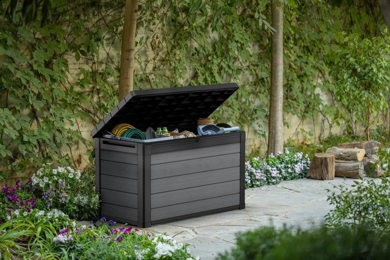 Keter Gartenbox Cortina 757 L Anthrazit - Bild 4