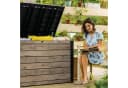 Keter Gartenbox Ontario 870L Holzoptik Bild 5