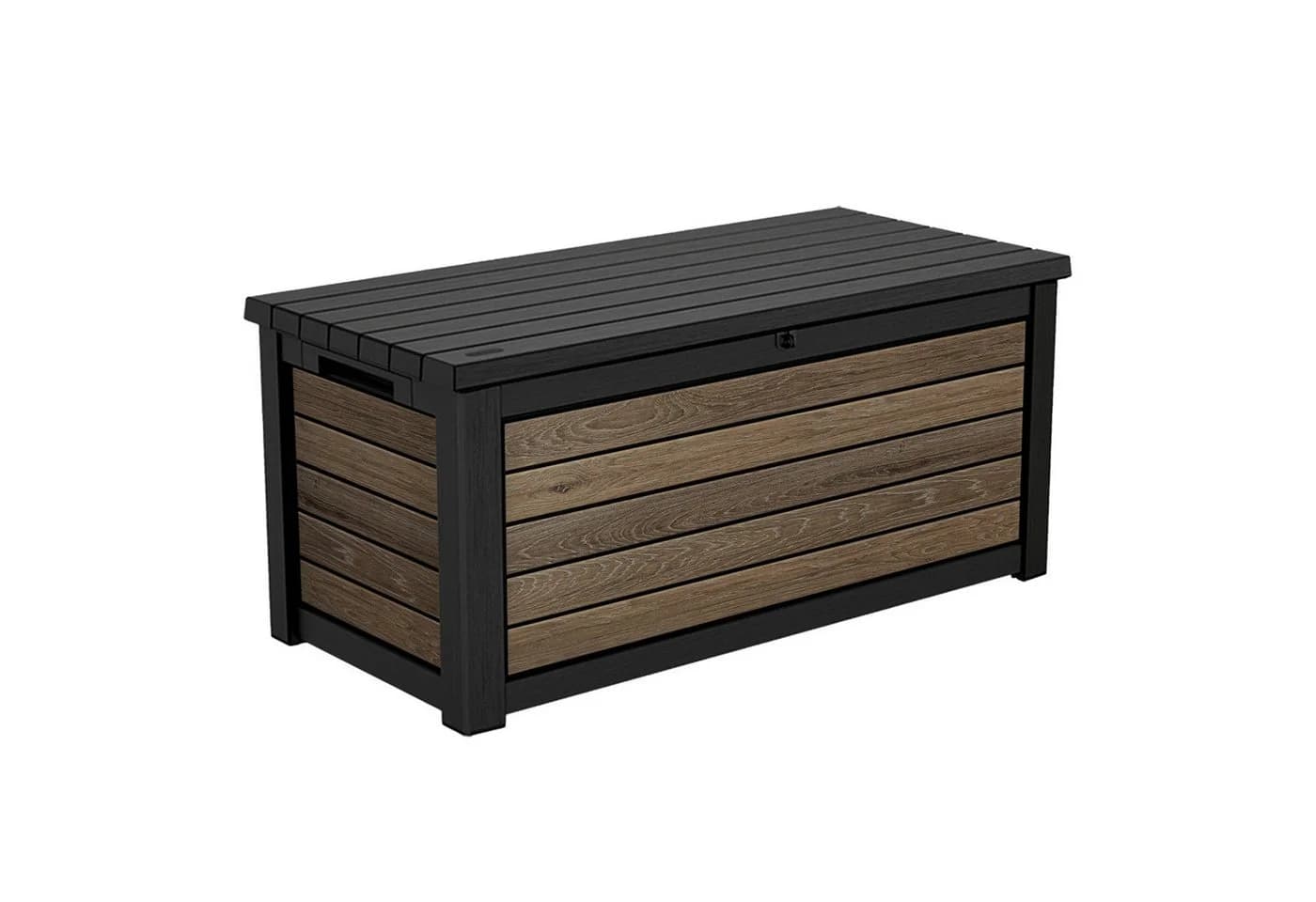 Keter Gartenbox Northwood 623L Braun Holzoptik mit Gasdruckfedern - Bild 2