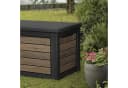 Keter Gartenbox Northwood 623L Braun Holzoptik mit Gasdruckfedern Bild 4