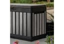 Keter Gartenbox Kentwood 190L Grau Holzoptik Wetterschutz Bild 1