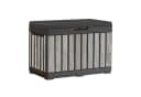 Keter Gartenbox Kentwood 190L Grau Holzoptik Wetterschutz Bild 2