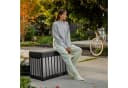 Keter Gartenbox Kentwood 190L Grau Holzoptik Wetterschutz Bild 5