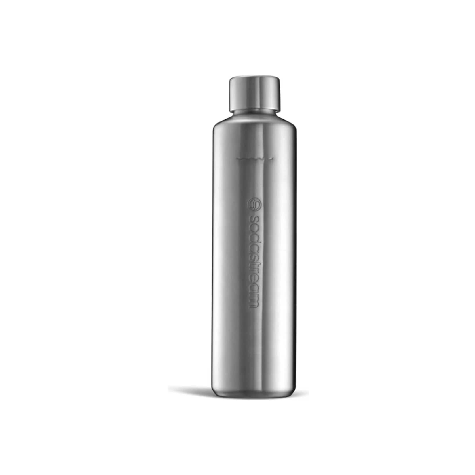 SodaStream Metallflasche Duo Thermic 0,8L Silber
