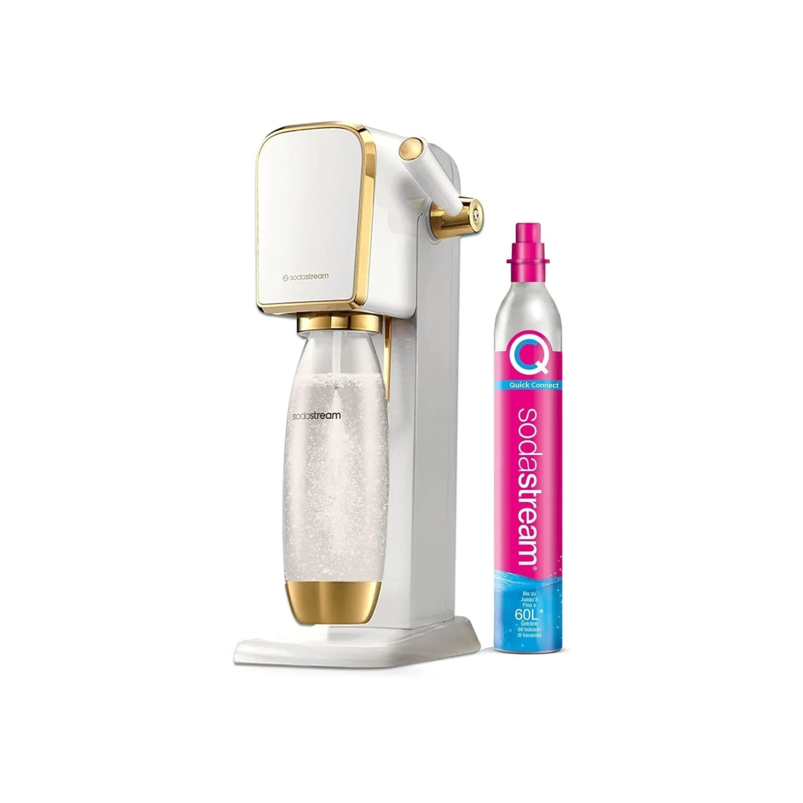 SodaStream Art Weiß/Gold Sprudelwassergerät