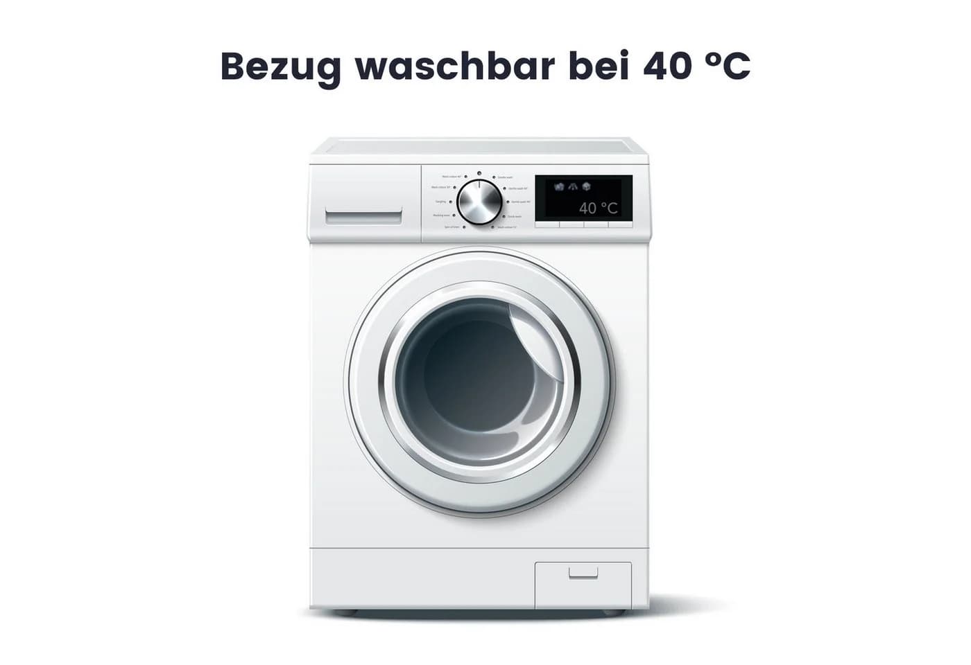 CHICASA Matratzenersatzbezug Klimasteppung Wendbar Für Milbenallergiker - Bild 4