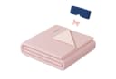 CHICASA Microfaserbettdecke Rosa Leicht Atmungsaktiv Bild 2