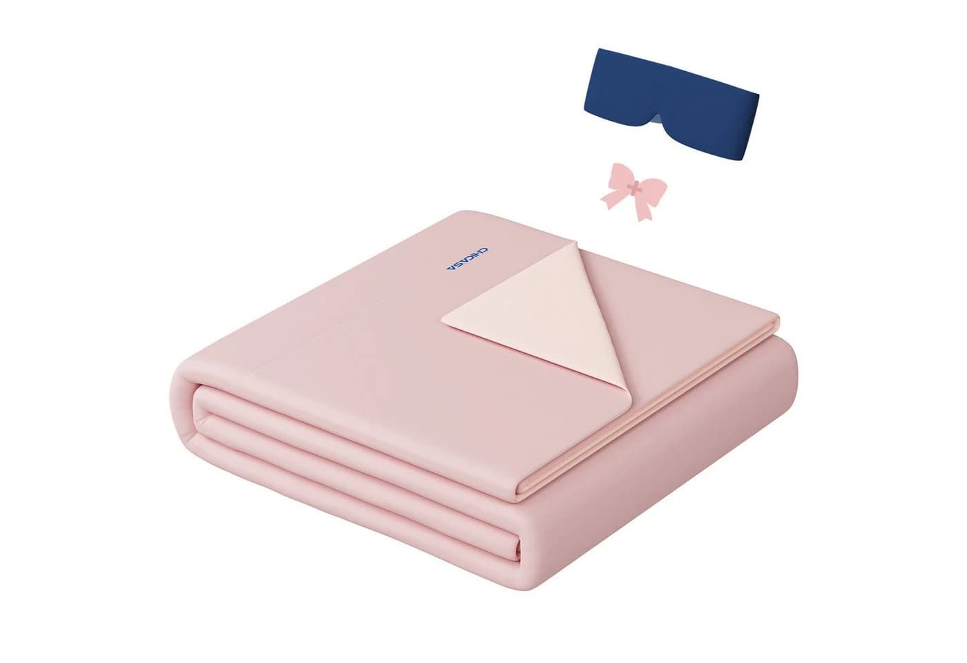 CHICASA Microfaserbettdecke Rosa Leicht Atmungsaktiv - Bild 2