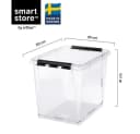Orthex Aufbewahrungsbox Hobby Box 50 m. Deckel Stapelbar Bild 3