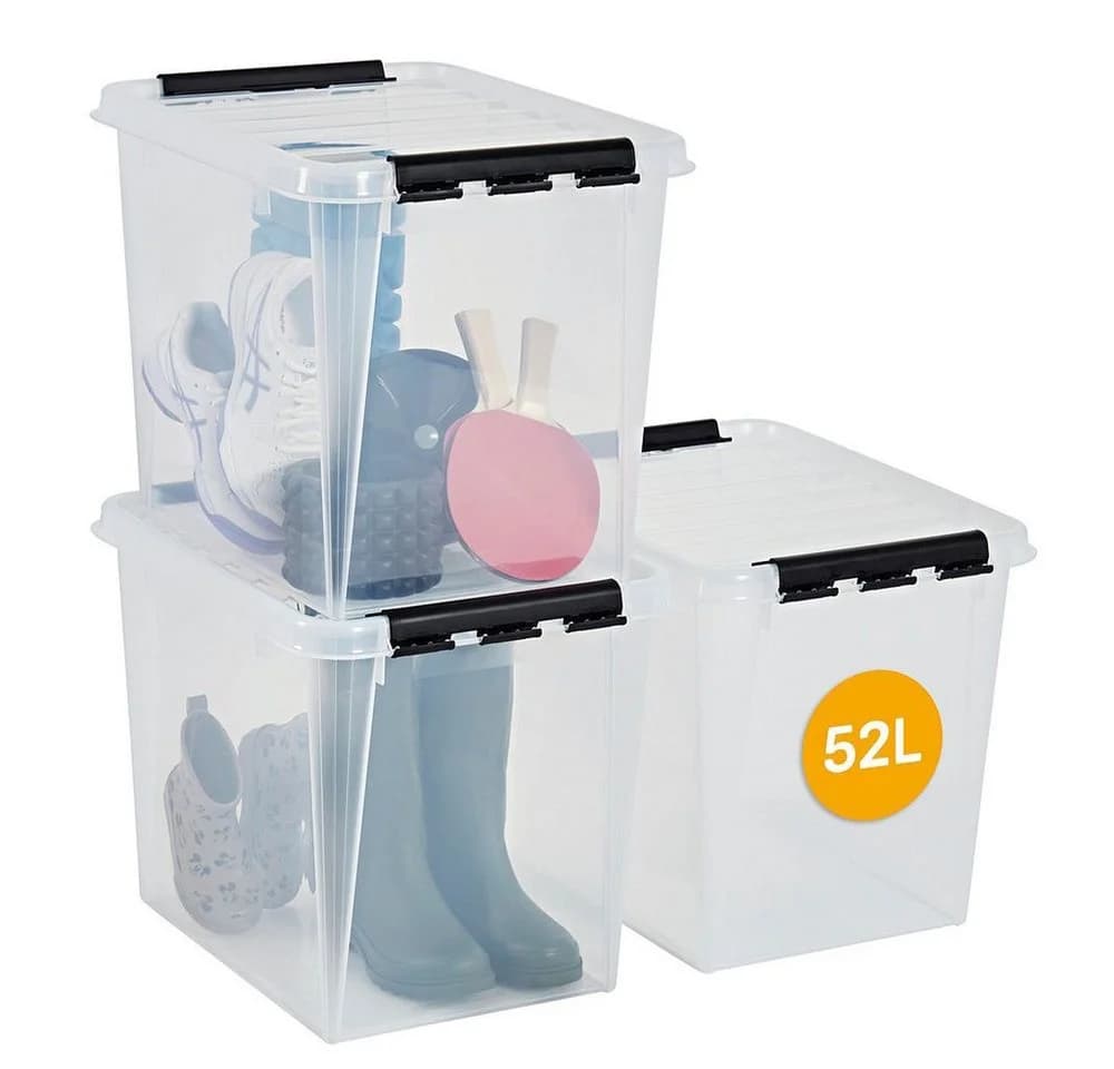 Orthex Aufbewahrungsbox Hobby Box 50 m. Deckel Stapelbar - Bild 5