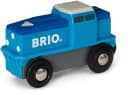BRIO® Spielzeug-Lokomotive BRIO® WORLD Blaue Batterie-Frachtlok Bild 5