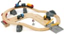 BRIO® WORLD Straßen & Schienen Steinverlade Set Holzspielzeug 32 Teile Bild 3