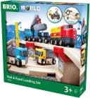BRIO® WORLD Straßen & Schienen Steinverlade Set Holzspielzeug 32 Teile Bild 4