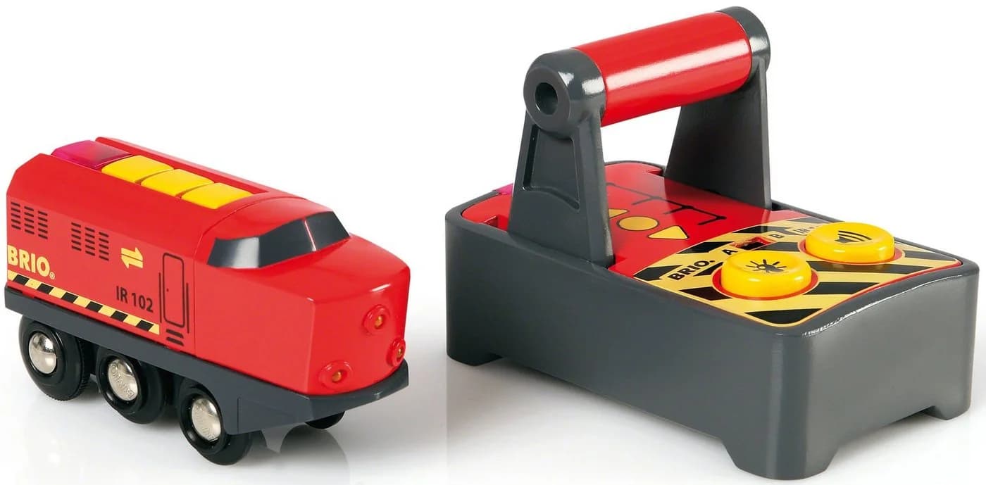 BRIO Spielzeug-Eisenbahn IR Frachtlok mit Licht & Sound - Bild 3