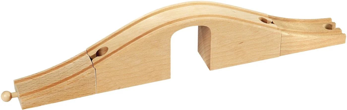 BRIO® Spielzeugeisenbahn-Brücke Unterführung Bunt Holz - Bild 2
