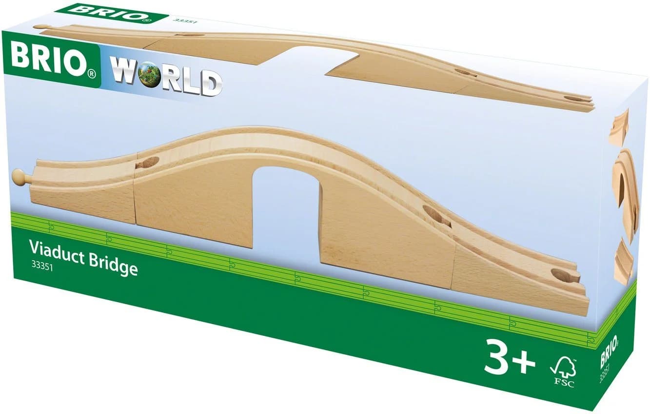 BRIO® Spielzeugeisenbahn-Brücke Unterführung Bunt Holz - Bild 3