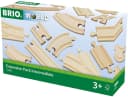 BRIO® Gleise-Set BRIO® WORLD, Mittleres Schienensortiment, 16 Teile Bild 2