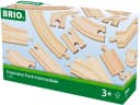 BRIO® Gleise-Set BRIO® WORLD, Mittleres Schienensortiment, 16 Teile Bild 5