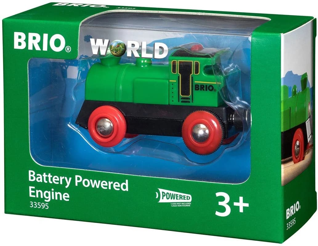 BRIO® WORLD Speedy Green Batterielok mit Lichtfunktion - Bild 3