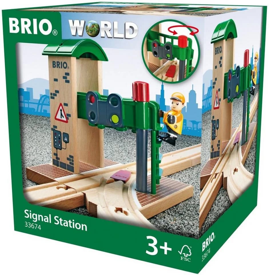 BRIO® Signal Station Spielzeugeisenbahn Bunt Interaktiv - Bild 4
