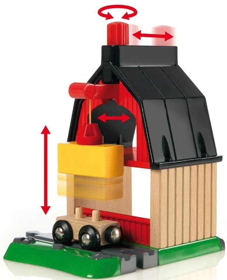 BRIO® Spielzeug-Eisenbahn BRIO® WORLD Bauernhof Set 20-tlg. Holz - Bild 5