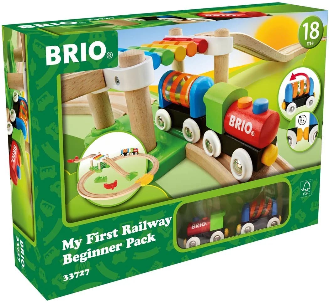 BRIO® Mein erstes Bahn Spiel Set - Holz Eisenbahn mit Hängebrücke - Bild 4