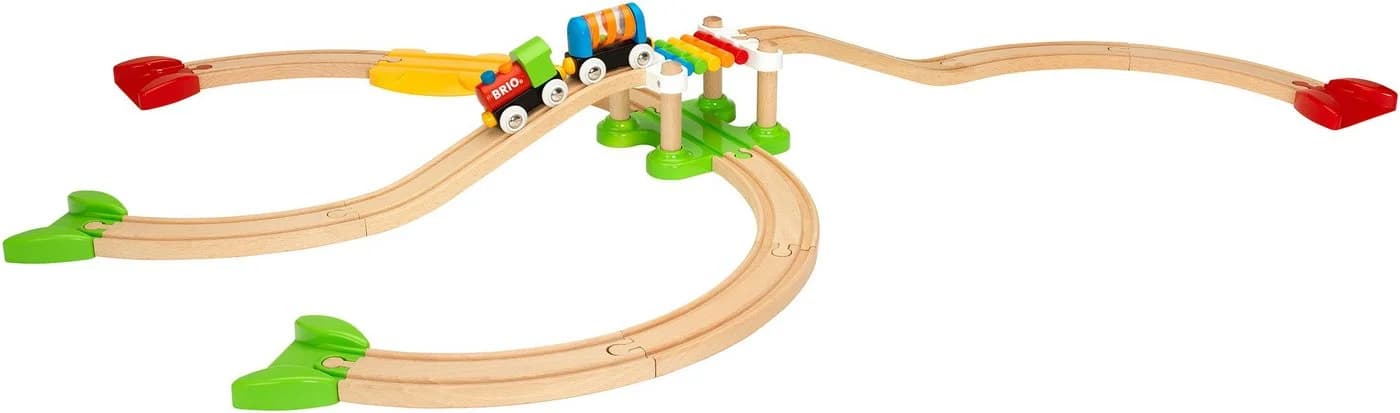 BRIO® Mein erstes Bahn Spiel Set - Holz Eisenbahn mit Hängebrücke - Bild 5