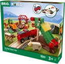 BRIO® Spielzeug-Eisenbahn Großes Bahn Bauernhof-Set 30-tlg. Bunt Bild 2