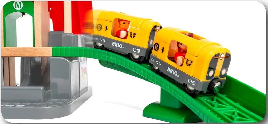 BRIO® WORLD Großes City Bahnhof Set mit Soundeffekten und Zubehör - Bild 5