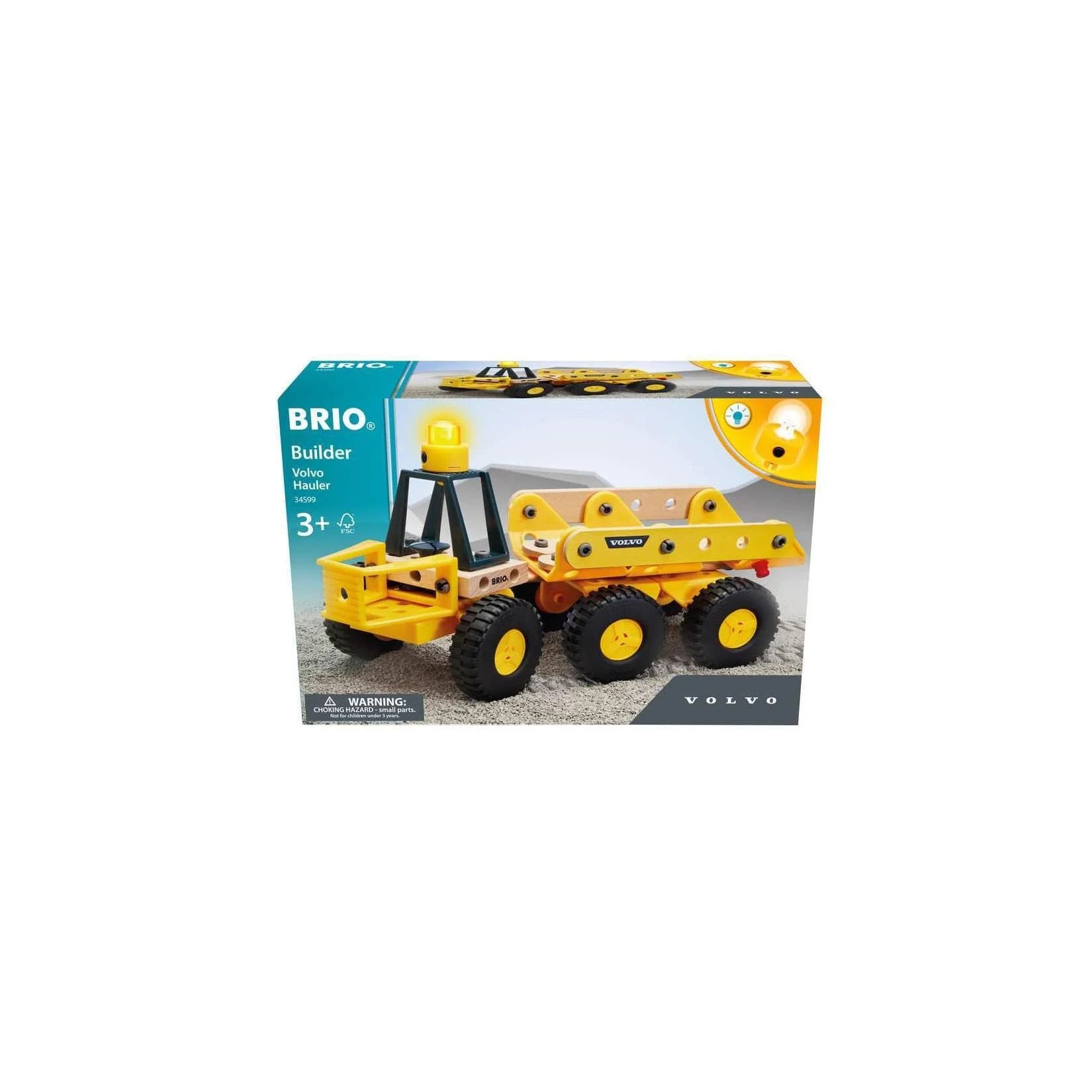 BRIO® Builder Volvo Muldenkipper 54 Teile