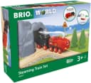 BRIO® Spielzeug-Eisenbahn BRIO® WORLD, Batterie-Dampflok Set, FSC® - schützt Wald Bild 2