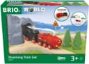 BRIO® Spielzeug-Eisenbahn BRIO® WORLD, Batterie-Dampflok Set, FSC® - schützt Wald Bild 3