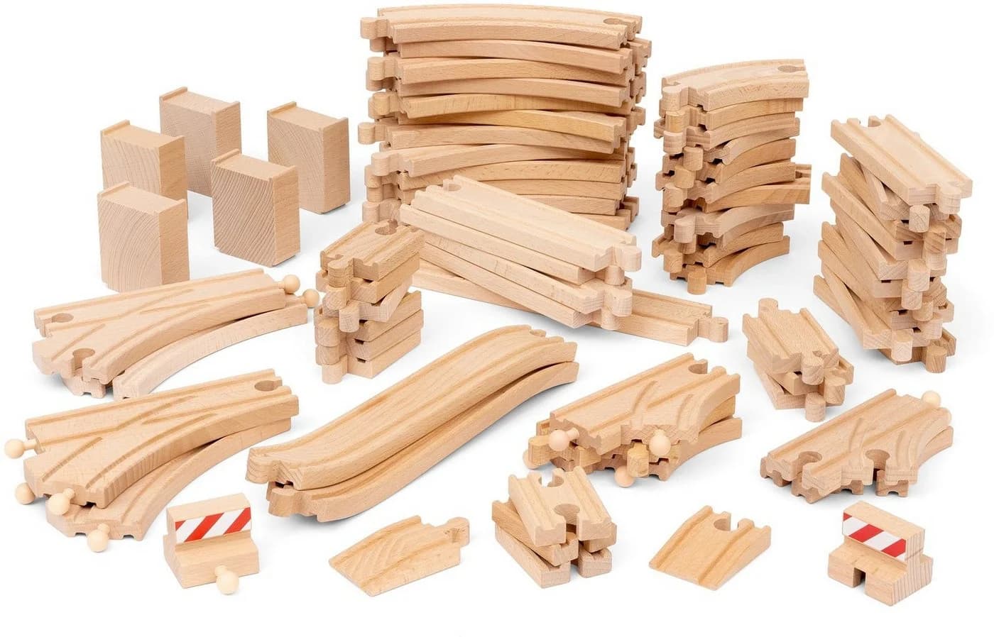 BRIO Gleise-Set BRIO WORLD Schienensortiment Deluxe 70-tlg. - Bild 2