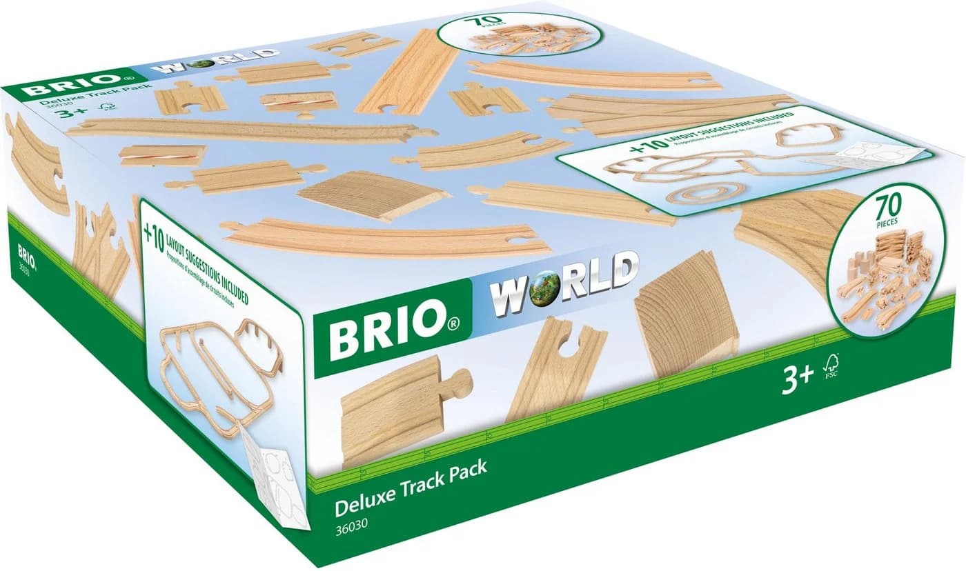 BRIO Gleise-Set BRIO WORLD Schienensortiment Deluxe 70-tlg. - Bild 5
