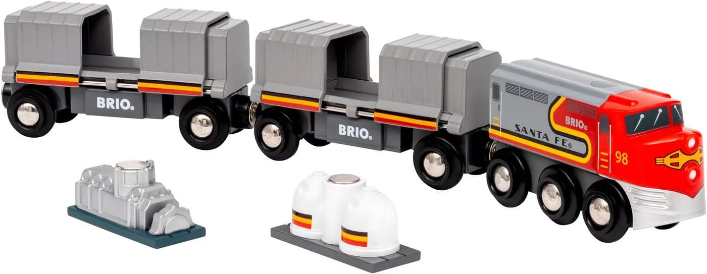 BRIO Santa Fe Zug Spielzeug-Eisenbahn Holz Trains of the World - Bild 2