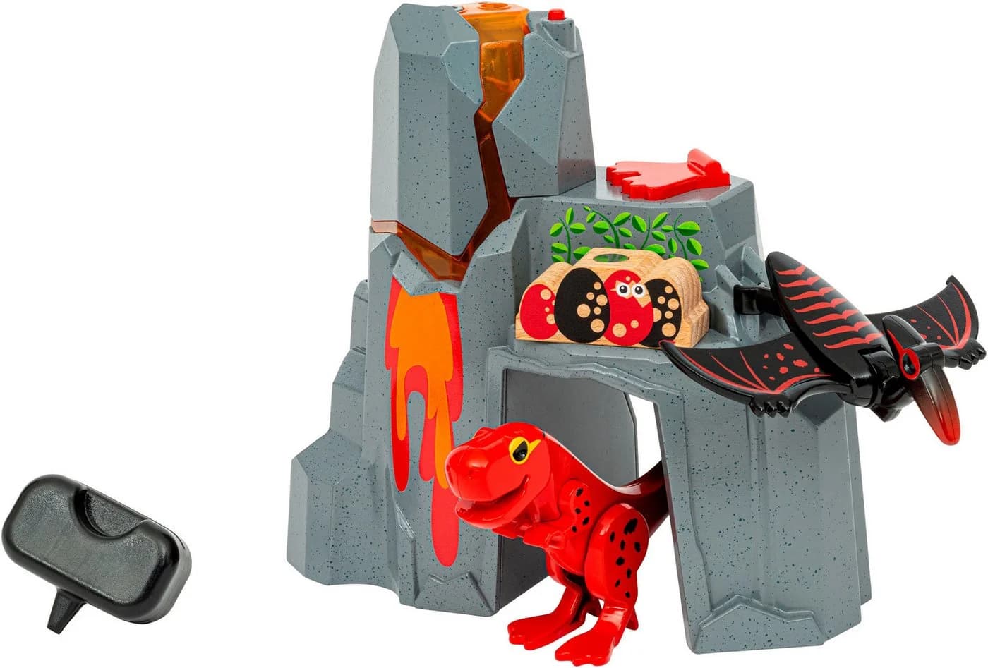 BRIO® WORLD Dinosaurier-Vulkan mit Ausbruchsfunktion - 5-tlg. Set - Bild 2