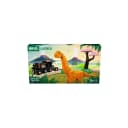 BRIO Dinosaurier Bahn Set 12-tlg. Holzspielzeug mit Zug & Figur Bild 1