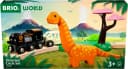 BRIO Dinosaurier Bahn Set 12-tlg. Holzspielzeug mit Zug & Figur Bild 5