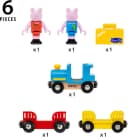 BRIO Peppa Wutz Zug 6-tlg Spielzeug-Eisenbahn Bunt Bild 2