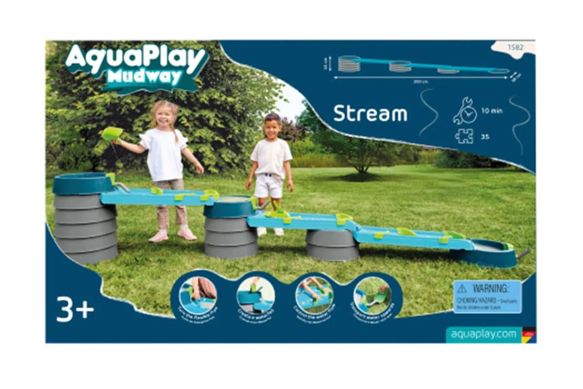 Aquaplay Wasserbahn Matschbahn Mudway STREAM, Made in Germany - Bild 2