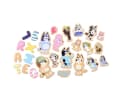 Bluey Kinder Magnetspielbausteine 70-tlg. Bunt Alphabet & Figuren Bild 1
