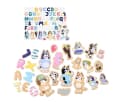 Bluey Kinder Magnetspielbausteine 70-tlg. Bunt Alphabet & Figuren Bild 2