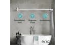 Erica Duschvorhangstange L-Form & U-Form Weiß 4-in-1 System Bild 5