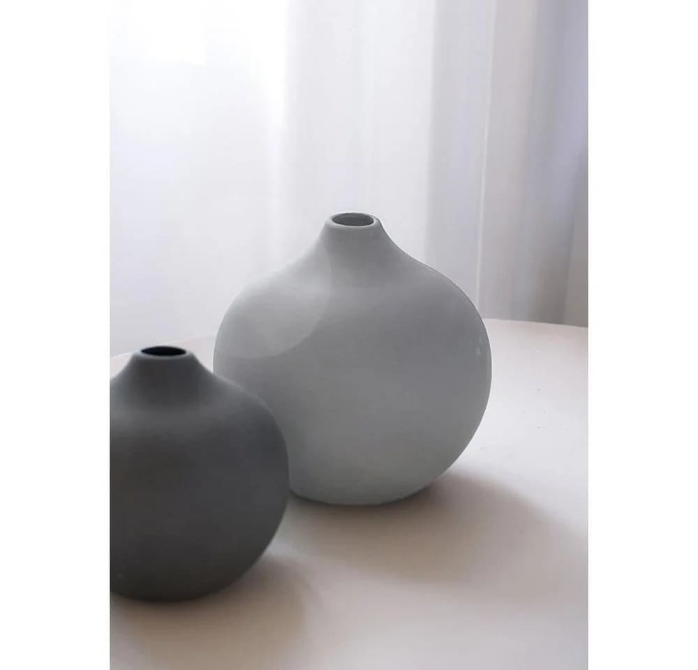 Storefactory Dekovase Vase Fröbacken Light Grey - Bild 3
