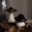Storefactory Deko-Pilz Skogstorp Herbstdeko Keramik Braun Bild 1