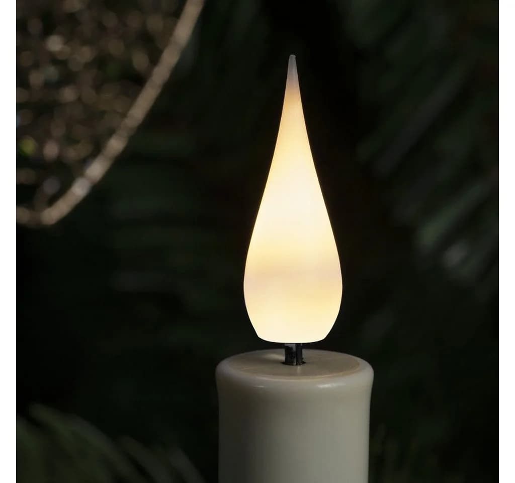 KONSTSMIDE Christbaumkerzen LED 24 Stk. Weiß mit Timer & Fernbedienung - Bild 3