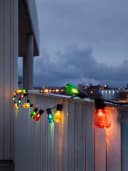 Konstsmide LED-Lichterkette Schwarz Bunt Außenbereich Bild 2