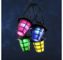 Konstsmide LED-Lichterkette Schwarz Bunt 14,75m Outdoor Bild 1