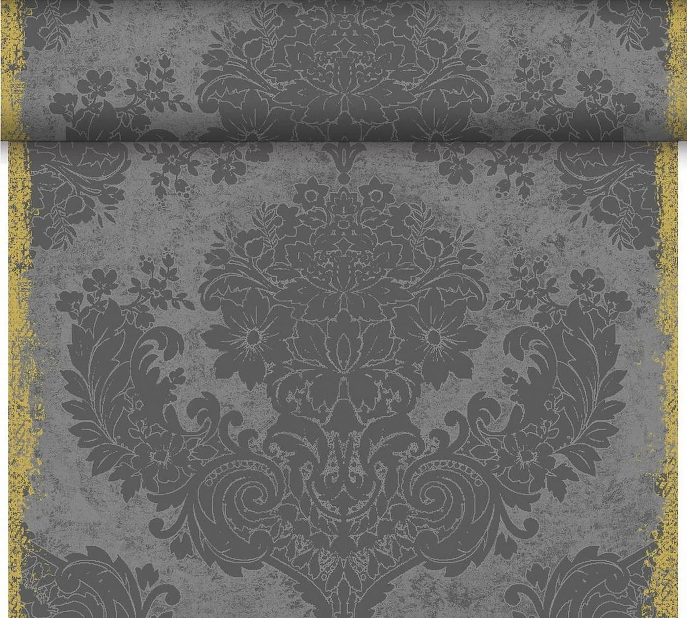 Duni Tischläufer Tete-á-Tete Royal granite grey Dunicel®