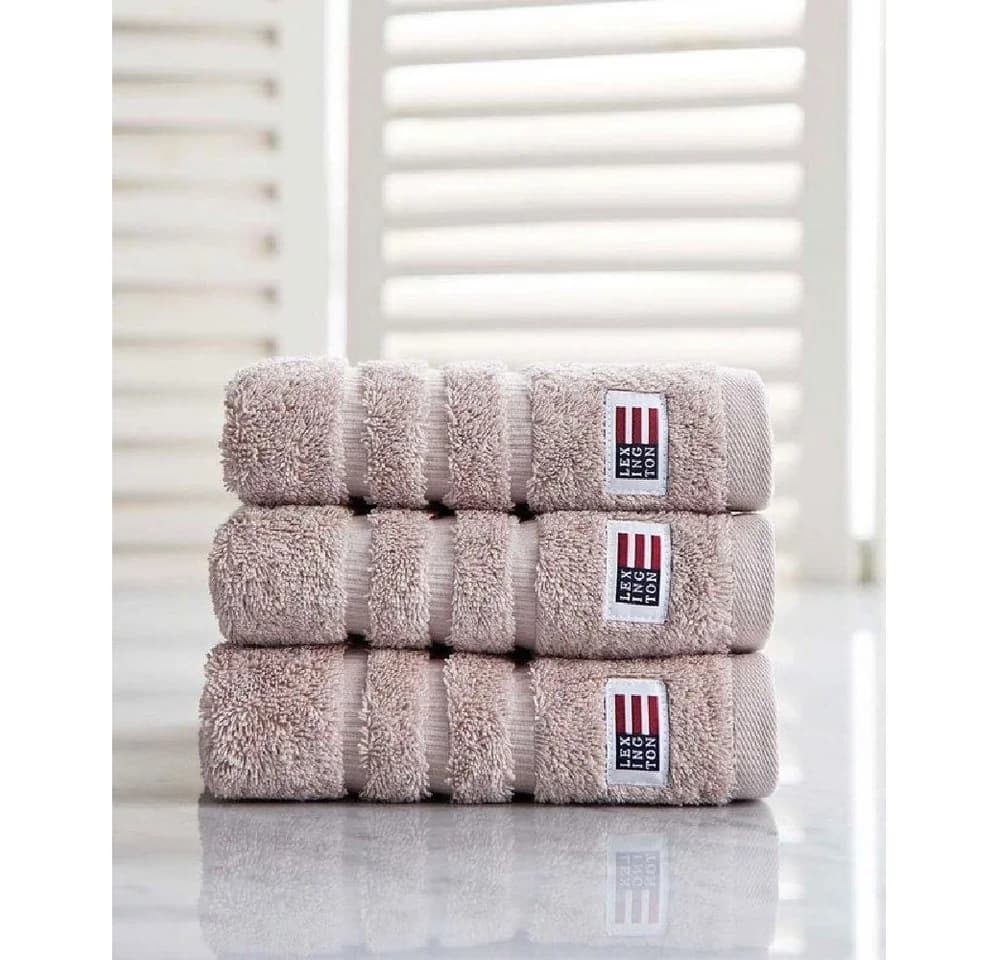 Lexington Badetuch Original Tan Beige 30x50 cm
